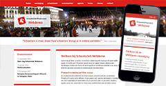 Templates voor clubs en verenigingen, geschikt voor desktop, tablet en mobiele telefoons